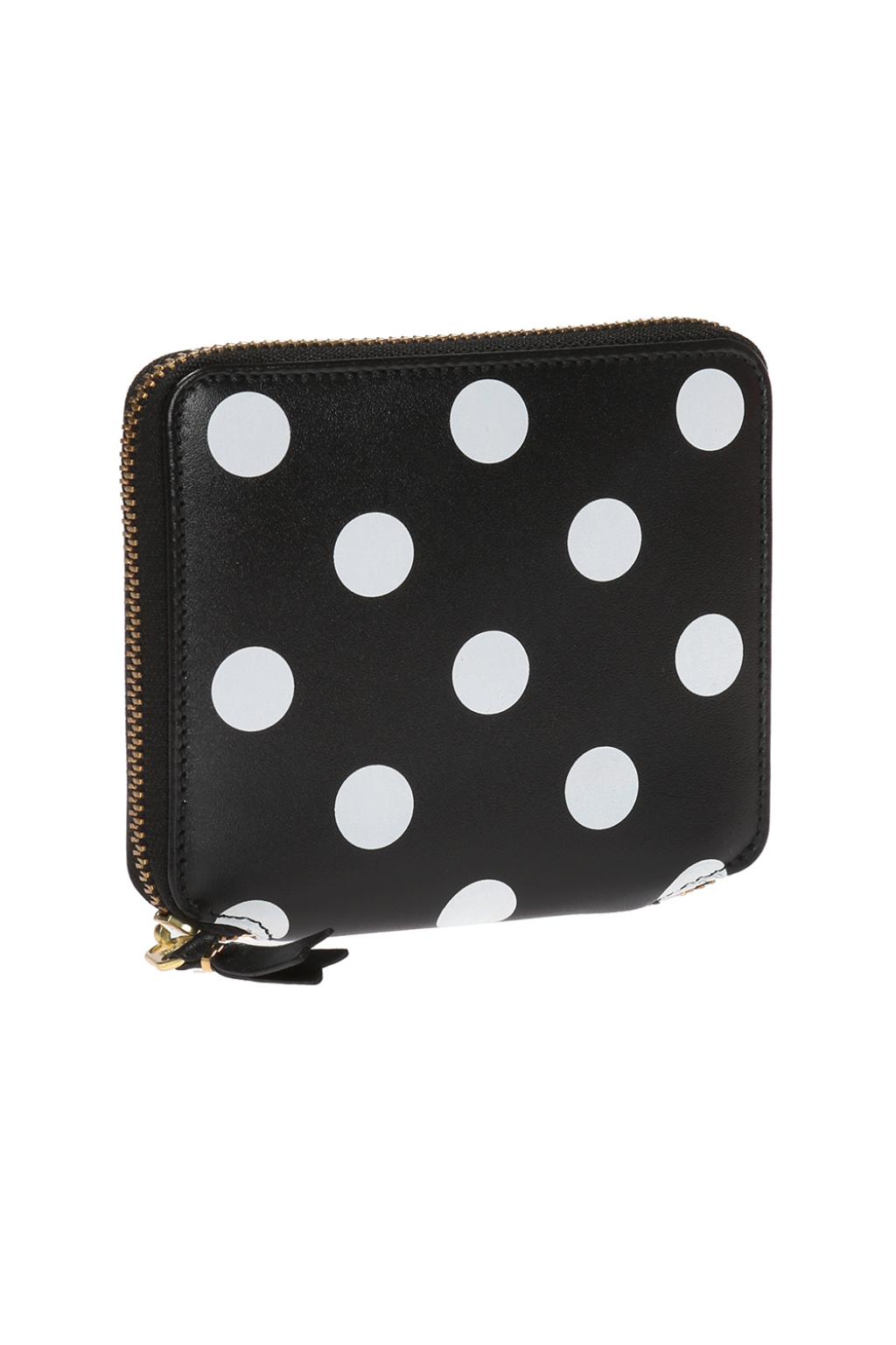 Comme des Garcons Polka dot wallet